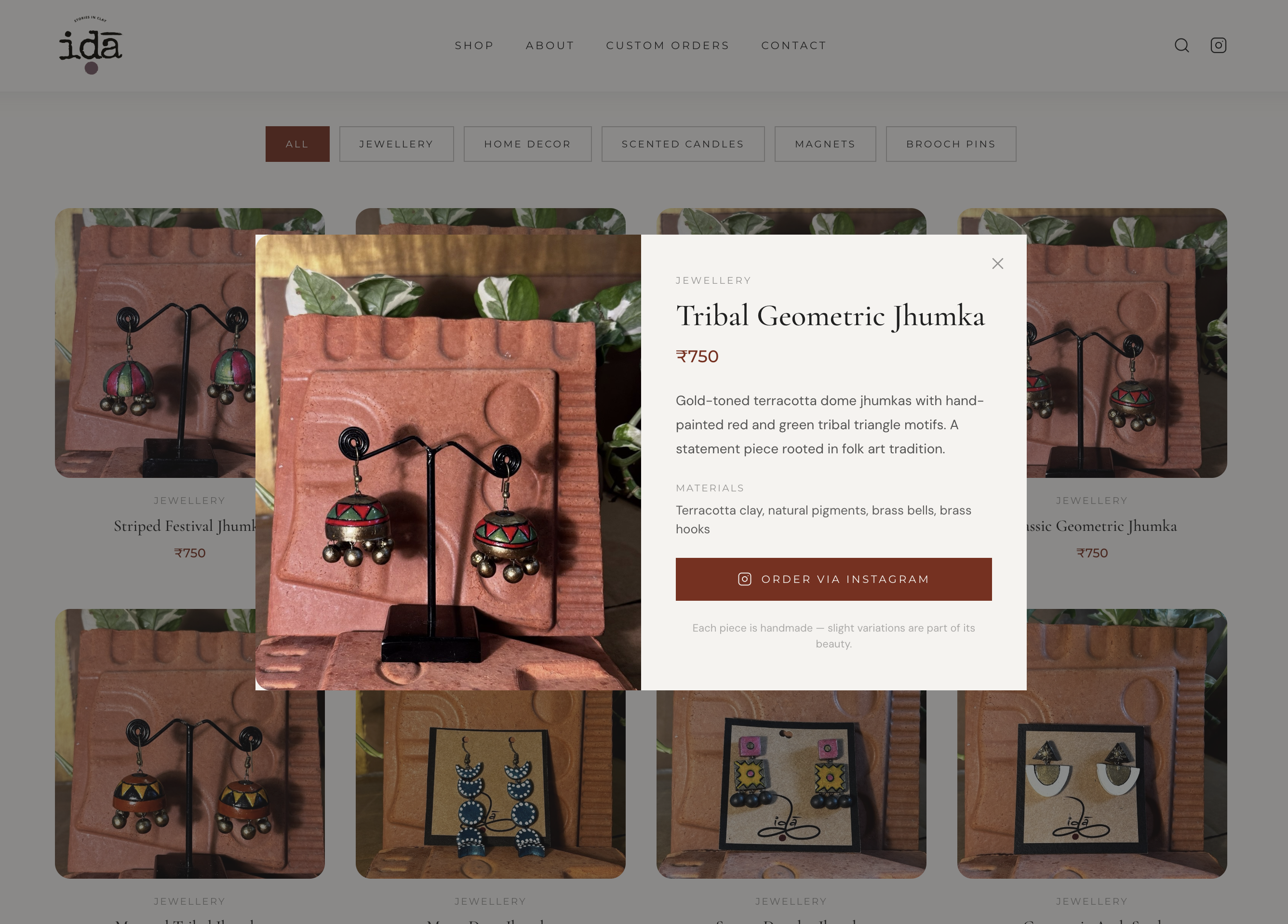 Handmade store